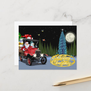 Postale Carte de voeux de Noël