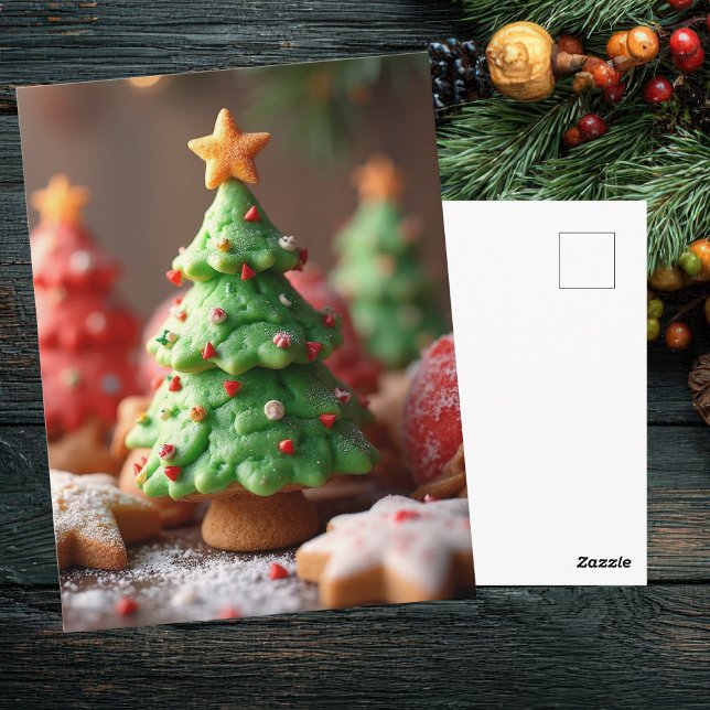 Postale Carte de vœux de Noël festive et mignonne (Créateur téléchargé)