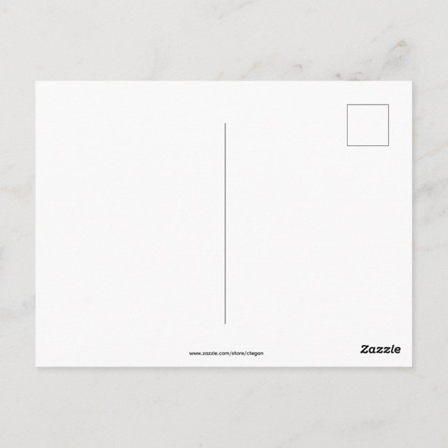Postale Carte de vœux de Thanksgiving Cornucopia (Dos)