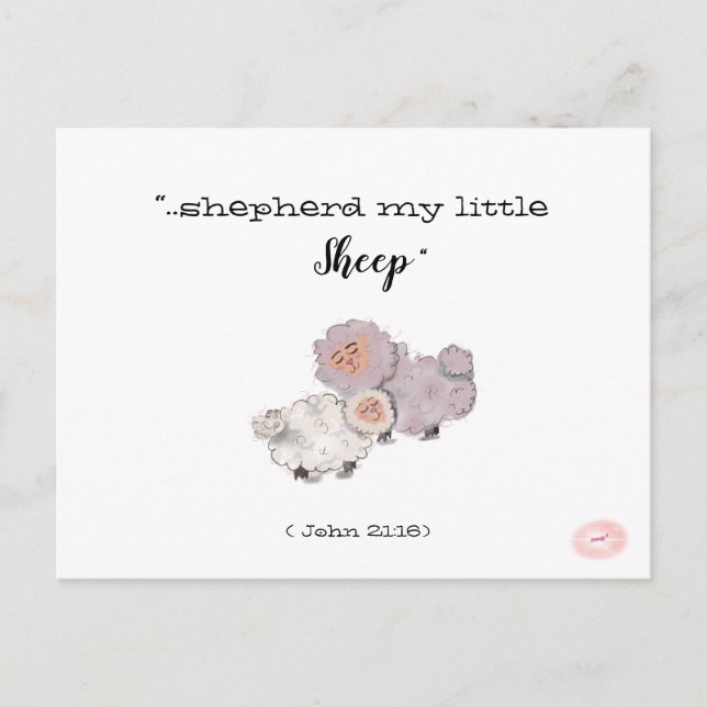 Postale Carte de voeux des aînés (Devant)