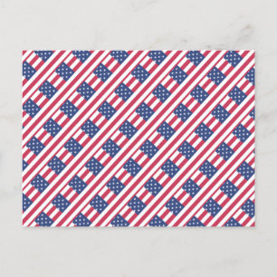 Postale Carte de vœux du 4 juillet Jour de l'Indépendance