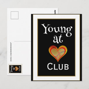 Postale Carte de vœux du club Young at Heart