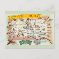 Carte de vœux du Dakota du Sud