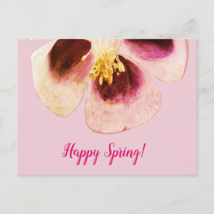Postale Carte de voeux Floral Spring