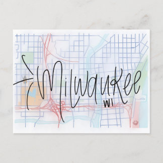 Postale Carte de voeux Milwaukee