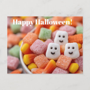 Postale Carte de voeux pour Halloween