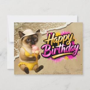 Postale Carte de voeux pour l'anniversaire d'un amateur de