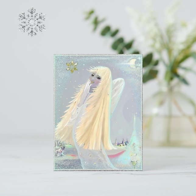Postale Carte de vœux pour le solstice d'hiver (Créateur téléchargé)