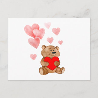 Postale Carte de voeux pour les proches