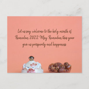 Postale Carte de voeux Ramadan