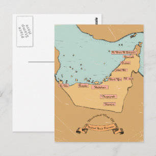 Postale Carte de voyage vintage de Bahreïn