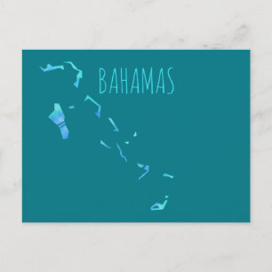 Postale Carte des Bahamas