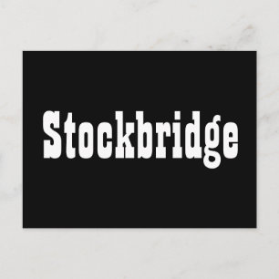 Postale Carte des collecteurs automatiques de Stockbridge