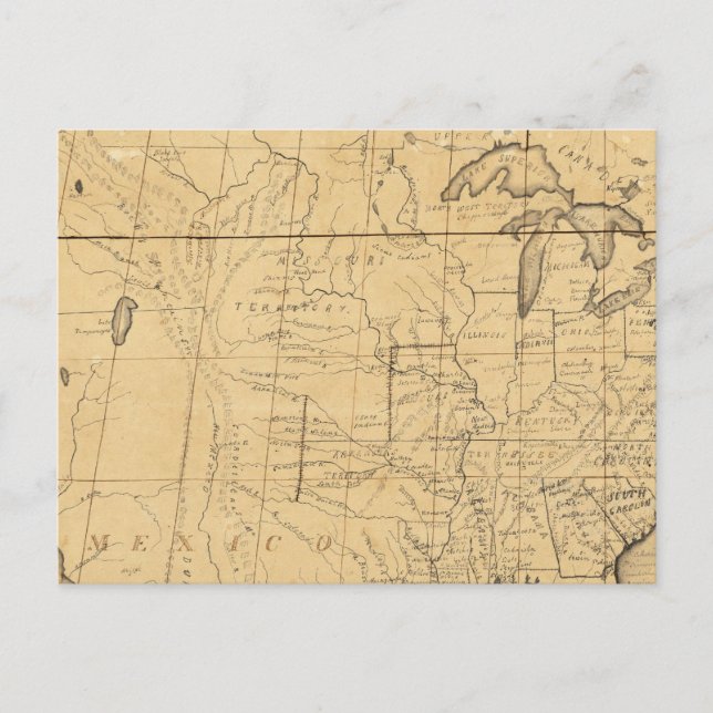 Postale Carte des enfants des États-Unis (Devant)
