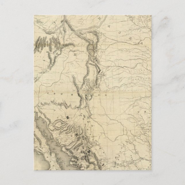 Postale Carte Des États-Unis 2 (Devant)