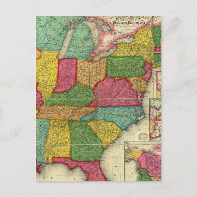 Postale Carte des États-Unis 2 (Devant)