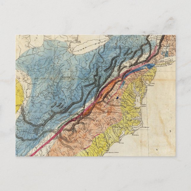 Postale Carte des États-Unis d'Amérique 3 (Devant)