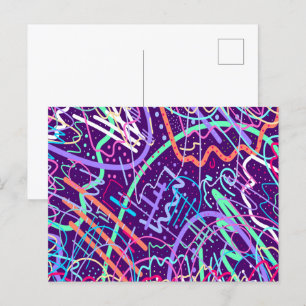 Postale Carte des étoiles