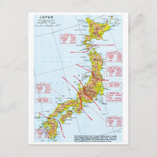 Postale Carte des forces terrestres japonaises de la Secon