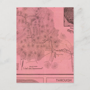Postale Carte des montagnes blanches