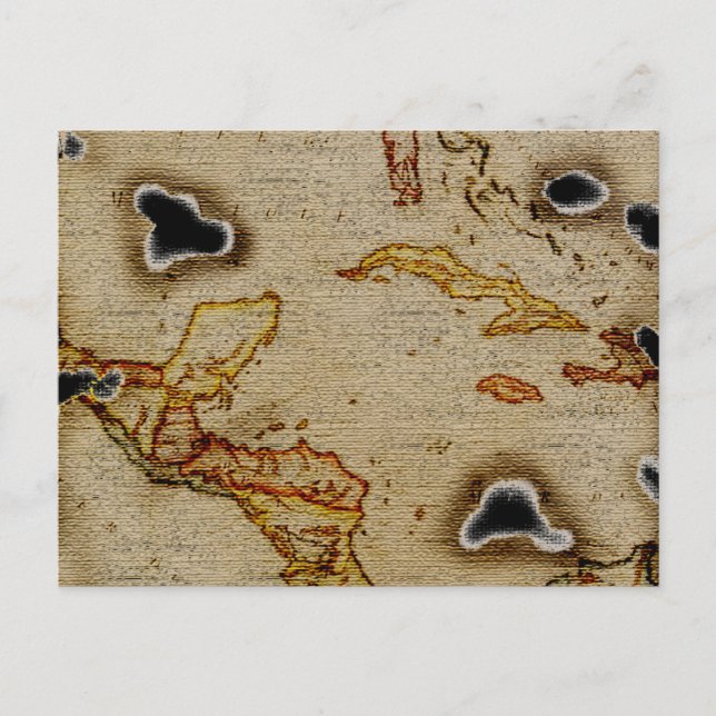 Postale Carte des trésors épiques #1 (Devant)