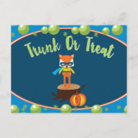 Carte d'événement communautaire Trunk or Treat
