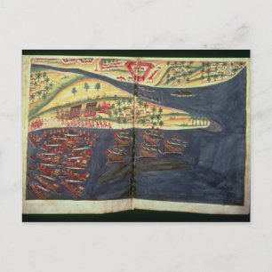 Postale Carte d'exploration de Surat