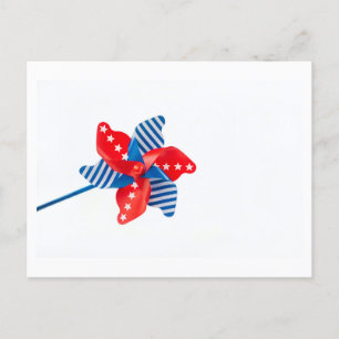 Postale Carte d'invitation 4 juillet