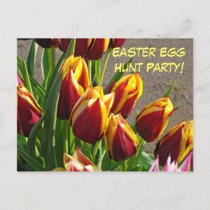 Postale Carte d'invitation pour chasse aux œufs de Pâques 