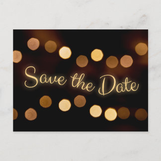 Postale Carte d'invitation "Save the Date" et message pers