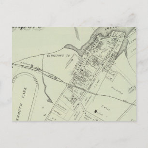Postale Carte d'Océanport, NJ