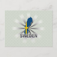 Carte Drapeau Suède 2.0