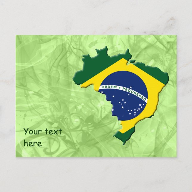 Postale Carte du Brésil (Devant)