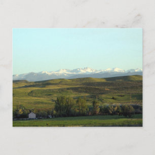 Postale Carte du calendrier nord-ouest de l'Amérique