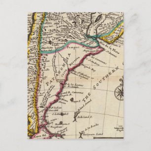 Postale Carte du Chili, Patagonie, La Plata