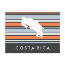 Carte du Costa Rica : Les formes modernes