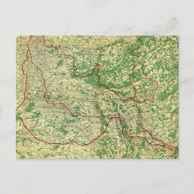 Postale Carte du front occidental (Devant)