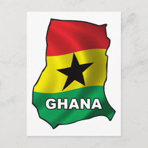 Postale Carte Du Ghana