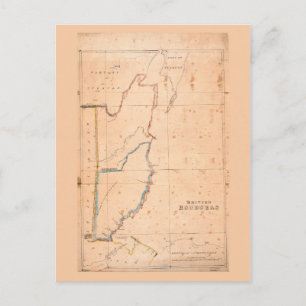 Postale Carte du Honduras britannique (Belize) vers 1867