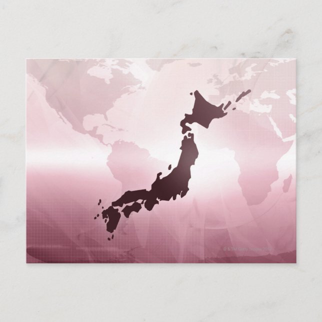 Postale Carte du Japon (Devant)