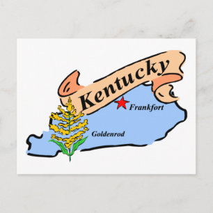 Postale carte du kentucky