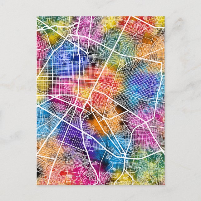 Postale Carte du Mexique de Guadalajara (Devant)