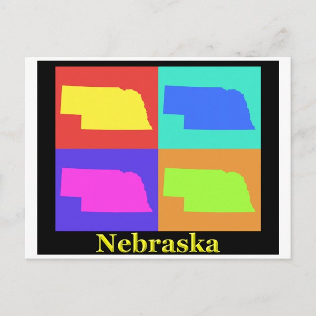 Postale Carte du Nebraska (Devant)