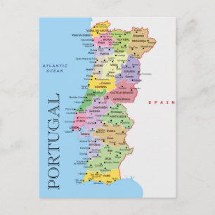 Postale Carte du Portugal