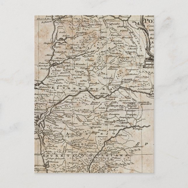 Postale Carte du Portugal (Devant)