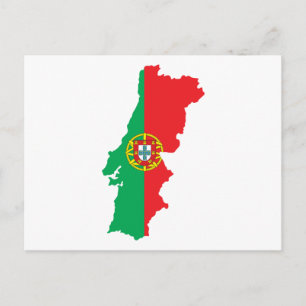 Postale Carte Du Portugal