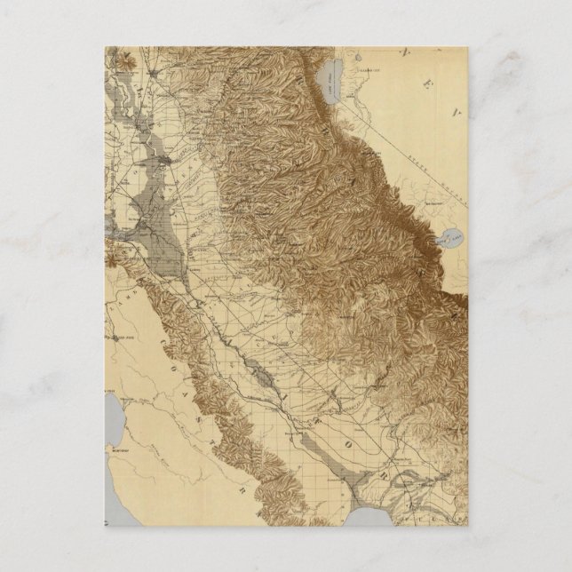 Postale Carte Du San Joaquin (Devant)