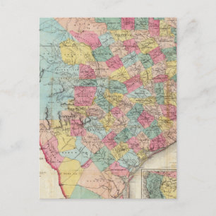 Postale Carte du Texas de Cordova