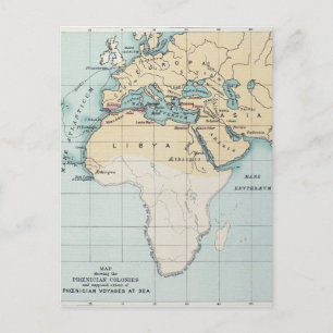 POSTALE CARTE : EMPIRE PHOÉNICIEN