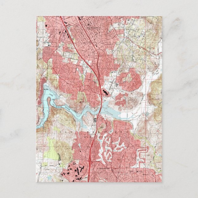 Postale Carte Escondido California (1996) (Devant)